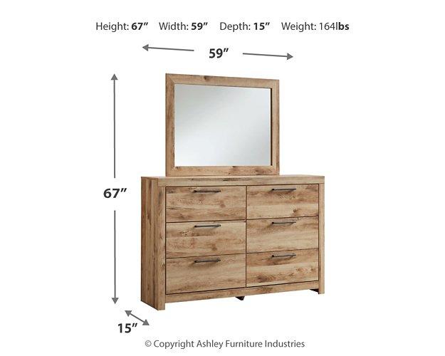 Hyanna Dresser and Mirror - De Avenue Furniture