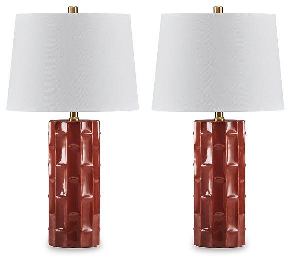 Jacemour Table Lamp (Set of 2) - De Avenue Furniture