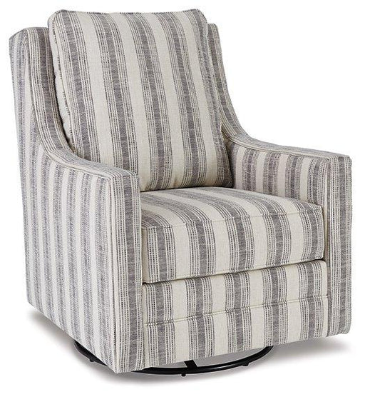 Kambria Swivel Glider Accent Chair - De Avenue Furniture