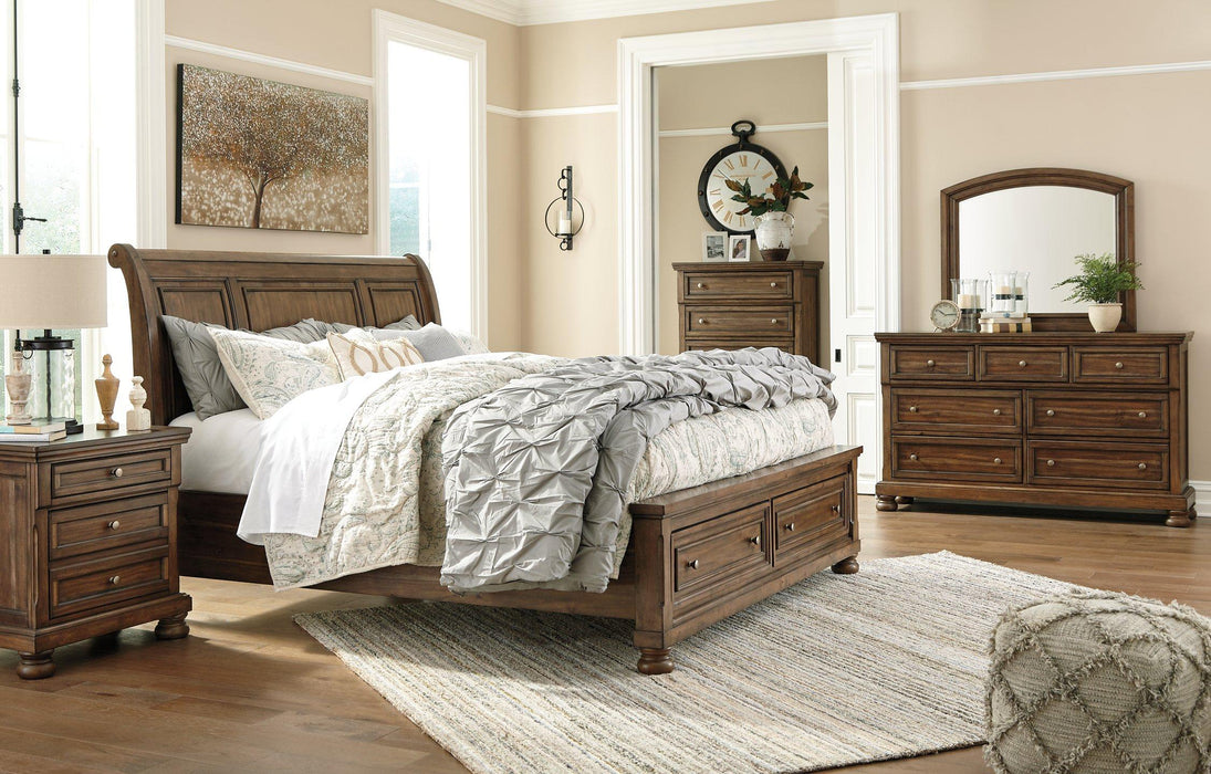 Flynnter Bed with 2 Storage Drawers - De Avenue Furniture