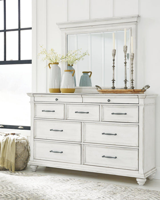 Kanwyn Dresser and Mirror - De Avenue Furniture