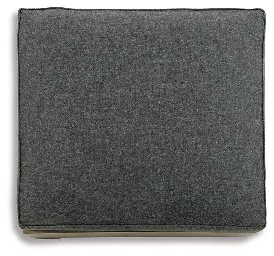 Citrine Park Outdoor Ottoman with Cushion - De Avenue Furniture