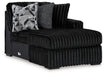 Midnight-Madness Sectional with Chaise - De Avenue Furniture