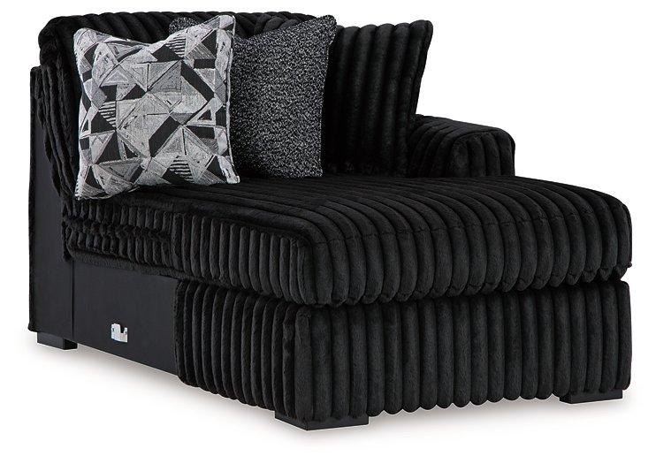 Midnight-Madness Super Chaise - De Avenue Furniture