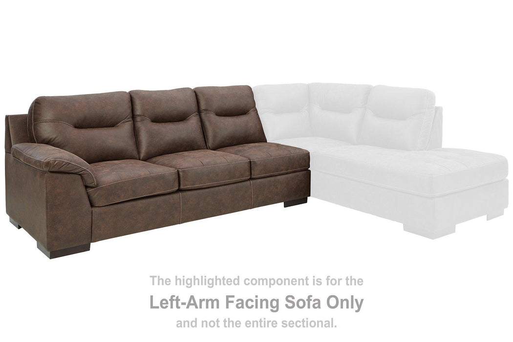 Maderla 2-Piece Sectional with Chaise - De Avenue Furniture