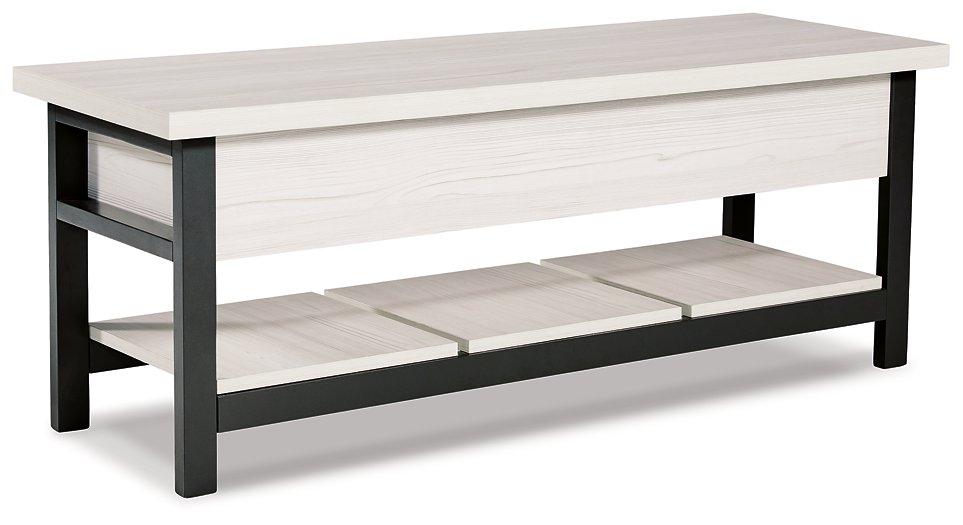 Rhyson Storage Bench - De Avenue Furniture