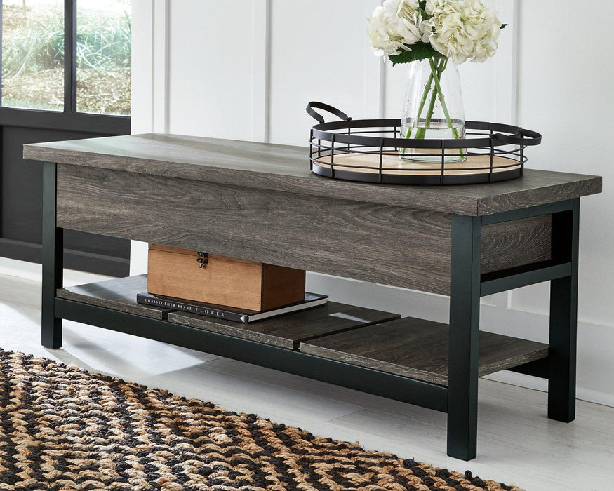 Rhyson Storage Bench - De Avenue Furniture