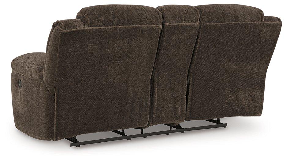 Frohn Reclining Loveseat with Console - De Avenue Furniture