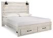 Cambeck Bed with 2 Storage Drawers - De Avenue Furniture