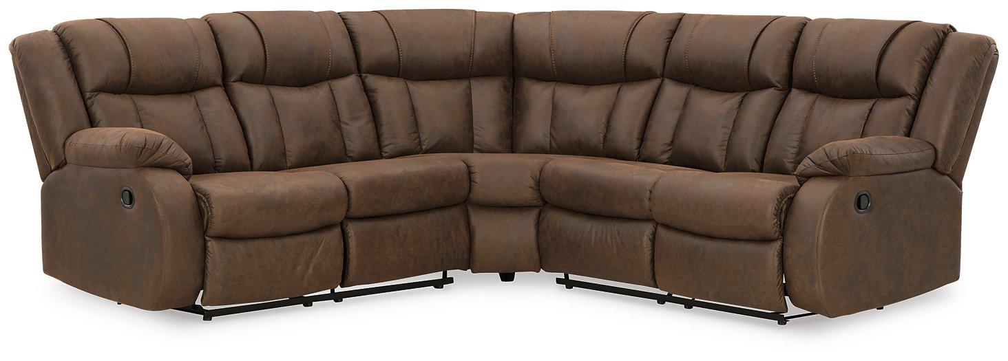 Trail Boys 2-Piece Reclining Sectional - De Avenue Furniture