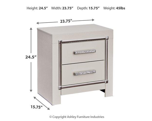 Zyniden Nightstand - De Avenue Furniture