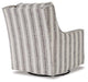 Kambria Swivel Glider Accent Chair - De Avenue Furniture