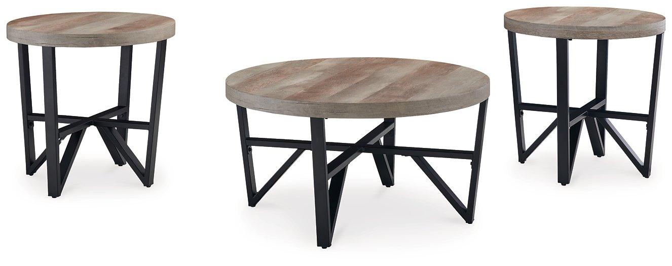 Deanlee Table (Set of 3) - De Avenue Furniture