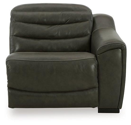 Center Line Power Reclining Sectional Loveseat - De Avenue Furniture