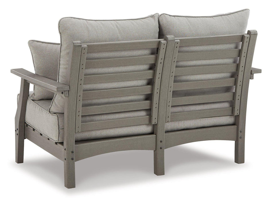 Visola Outdoor Sofa and Loveseat Set - De Avenue Furniture