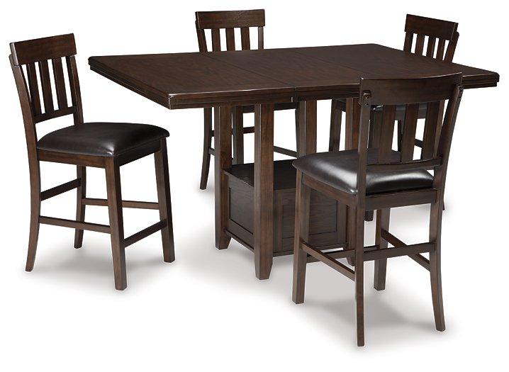 Haddigan Counter Height Dining Set - De Avenue Furniture