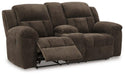 Frohn Reclining Loveseat with Console - De Avenue Furniture