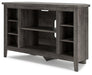 Arlenbry Corner TV Stand with Electric Fireplace - De Avenue Furniture