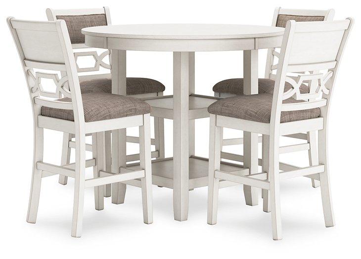 Erinberg Counter Height Dining Table and 4 Barstools (Set of 5) - De Avenue Furniture