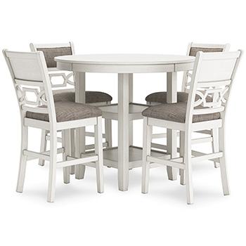 Erinberg Counter Height Dining Table and 4 Barstools (Set of 5) - De Avenue Furniture