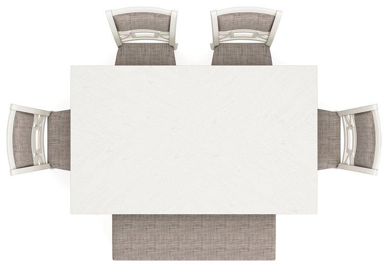 Erinberg Dining Table and 4 Chairs and Bench (Set of 6) - De Avenue Furniture