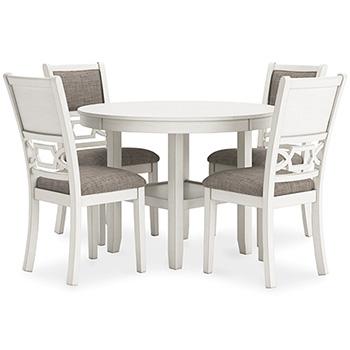 Erinberg Dining Table and 4 Chairs (Set of 5) - De Avenue Furniture
