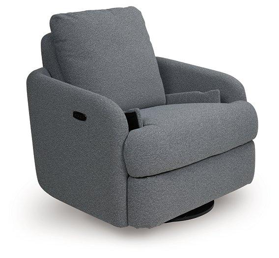 Alainmont Next-Gen Nuvella Swivel Power Recliner - De Avenue Furniture