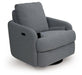 Alainmont Next-Gen Nuvella Swivel Power Recliner - De Avenue Furniture