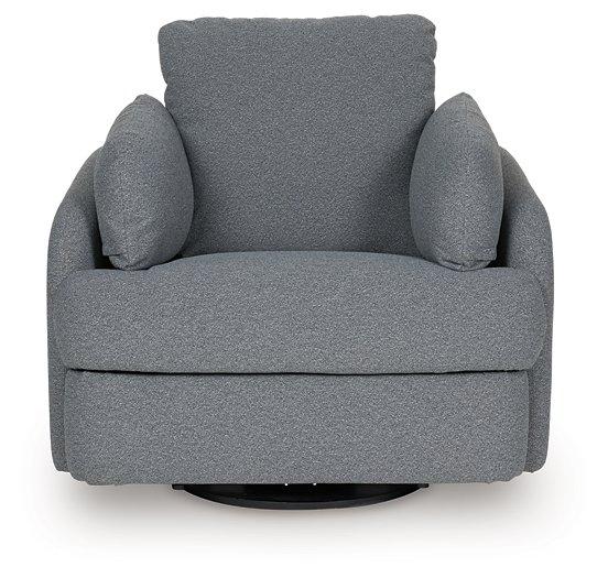 Alainmont Next-Gen Nuvella Swivel Power Recliner - De Avenue Furniture