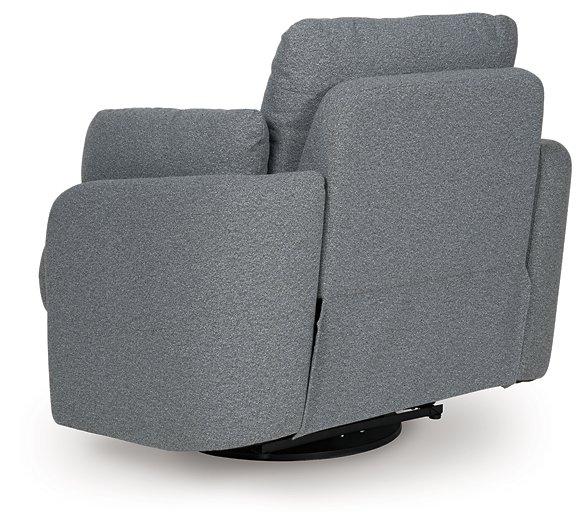 Alainmont Next-Gen Nuvella Swivel Power Recliner - De Avenue Furniture
