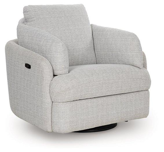Alainmont Next-Gen Nuvella Swivel Power Recliner - De Avenue Furniture
