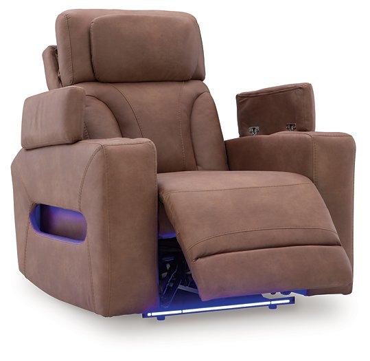 Clean-Slate Power Recliner - De Avenue Furniture