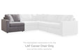 Modmax Balanced Sectional with Audio and Storage Consoles - De Avenue Furniture