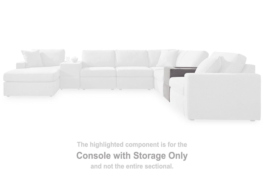 Modmax Balanced Sectional with Audio and Storage Consoles - De Avenue Furniture