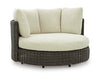 Kimora Outdoor Swivel Lounge Chair with Cushion - De Avenue Furniture