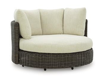 Kimora Outdoor Swivel Lounge Chair with Cushion - De Avenue Furniture