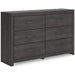 Hollivern Dresser and Mirror - De Avenue Furniture