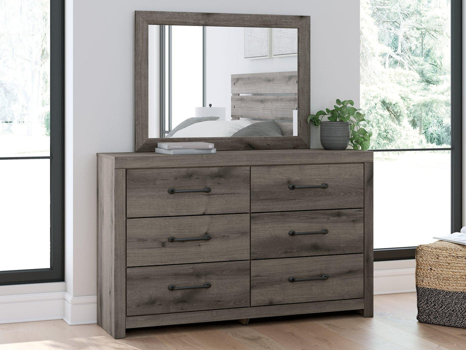 Graystorm Dresser and Mirror - De Avenue Furniture