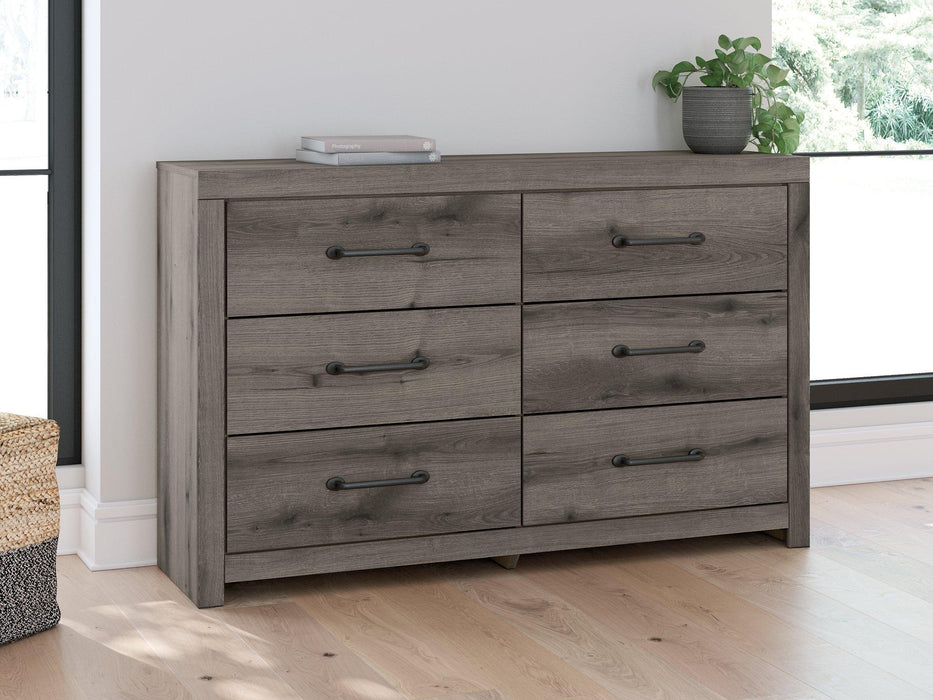 Graystorm Dresser and Mirror - De Avenue Furniture