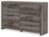 Graystorm Dresser and Mirror - De Avenue Furniture