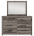 Graystorm Dresser and Mirror - De Avenue Furniture