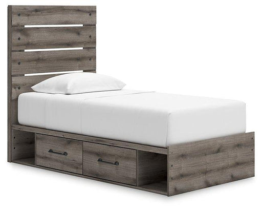 Graystorm Bed with Storage - De Avenue Furniture