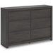 Fraluna Dresser and Mirror - De Avenue Furniture