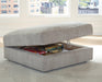 Aslan Court Ottoman With Storage - De Avenue Furniture