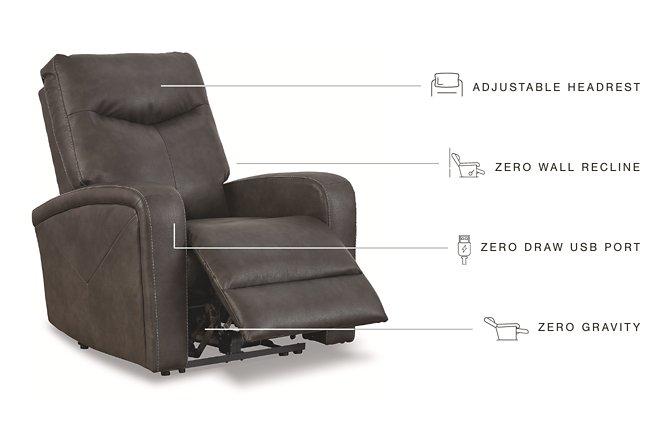 Ryversans Power Recliner - De Avenue Furniture