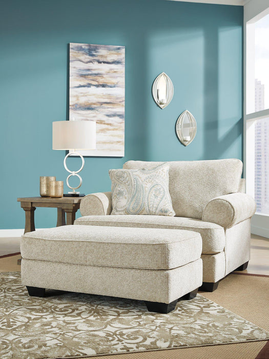 Monaghan Oversized Chair and Ottoman - De Avenue Furniture