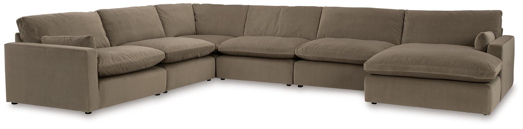 Sophie Sectional with Chaise - De Avenue Furniture