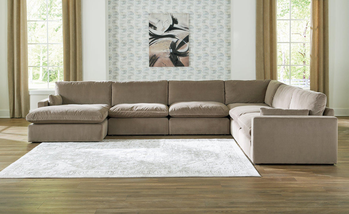 Sophie Sectional with Chaise - De Avenue Furniture