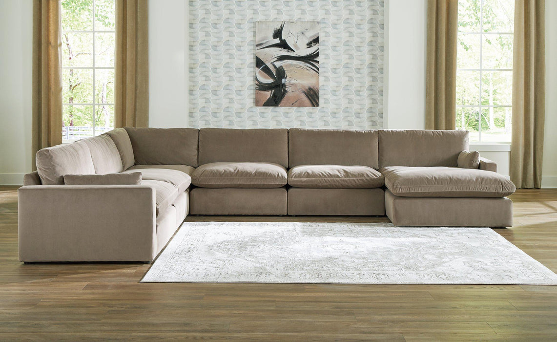 Sophie Sectional with Chaise - De Avenue Furniture