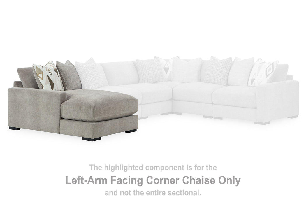 Aslan Court Sectional with Chaise - De Avenue Furniture